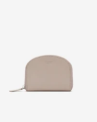 Portefeuille demi-lune en cuir Nuage