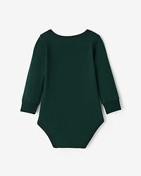 Baby Organic Cooper Beaver Bodysuit
