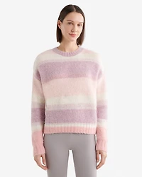 Chandail à col rond en laine d'alpaga Aurora