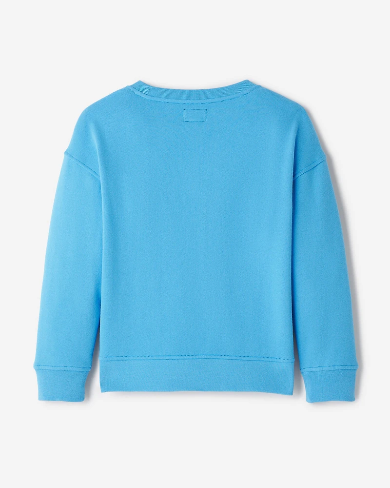 Kids Alpine Landscape Crew Sweatshirt