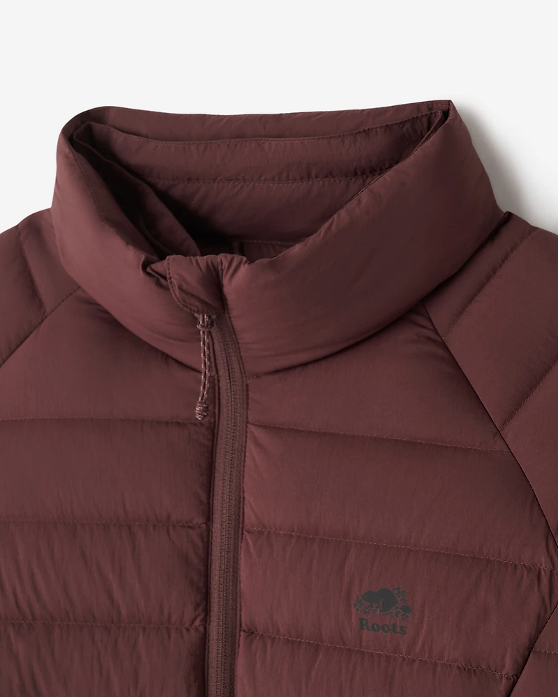 Roots Down Packable Long Jacket