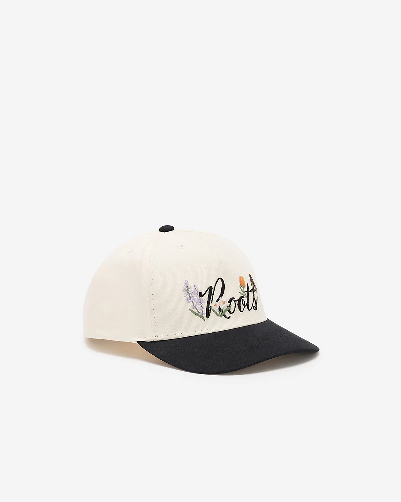 Casquette de baseball Broderie florale