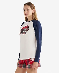 Womens Cooper Plaid Long Sleeve T-Shirt