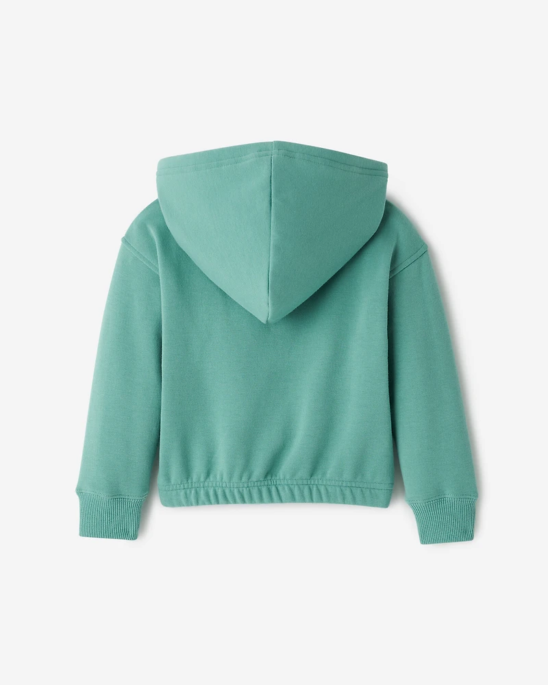 Toddler Girls Cozy Cooper Full Zip Hoodie