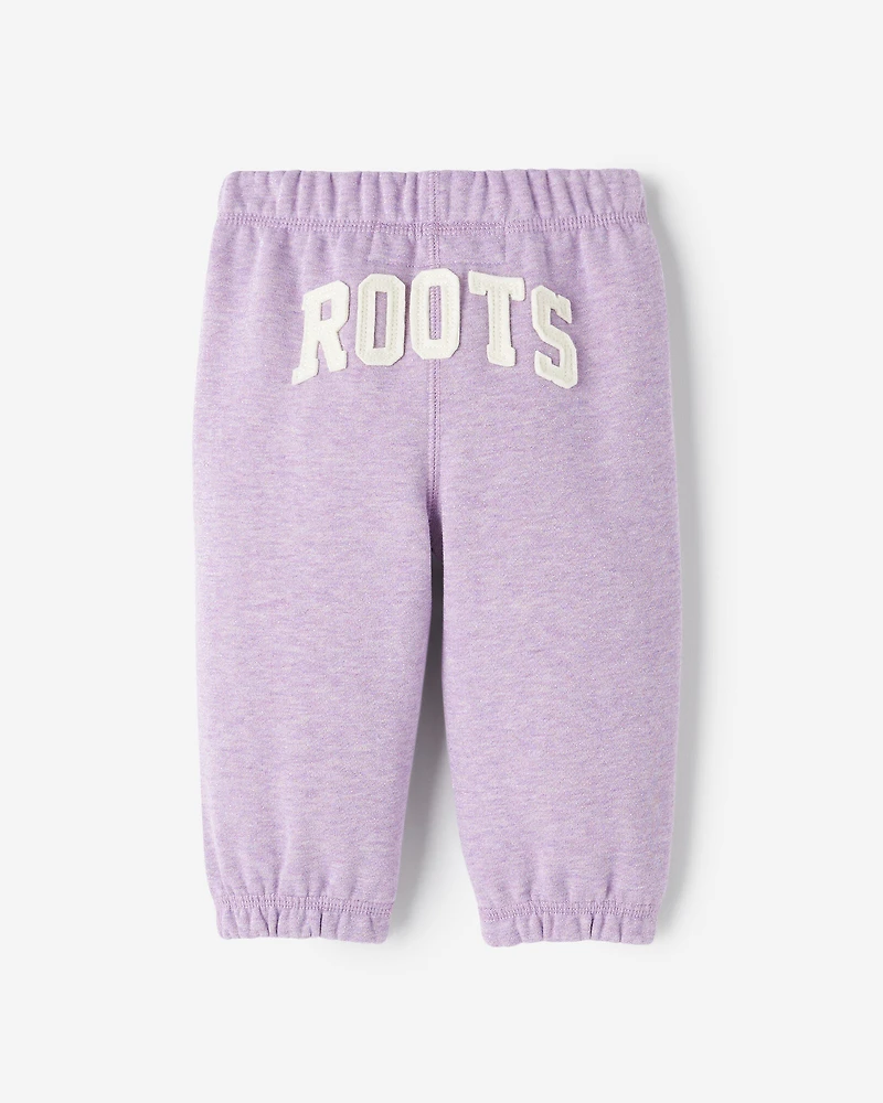 Pantalon original en molleton scintillant pour bébés