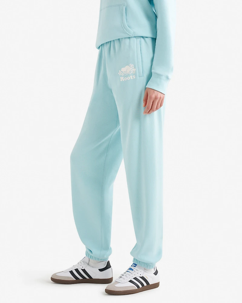 Pantalon original ample en molleton en coton bio