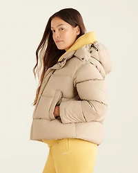 Blouson bouffant court en duvet Roots