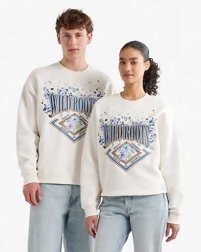 Floral Studio Fleece Crew