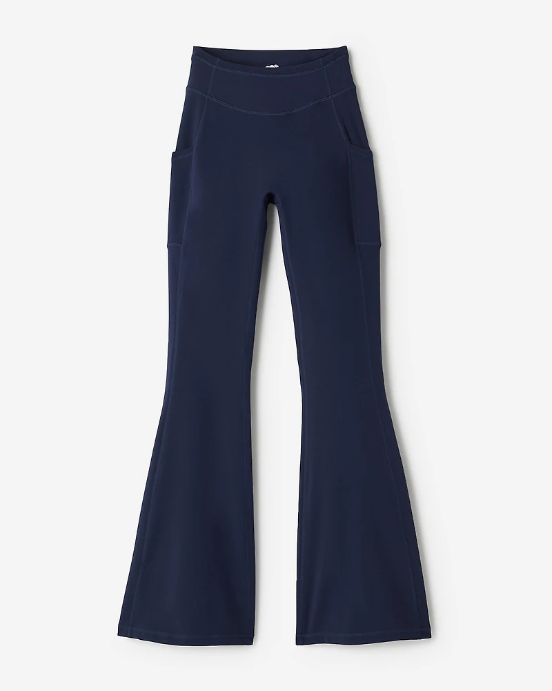Legging sport évasé en tricot