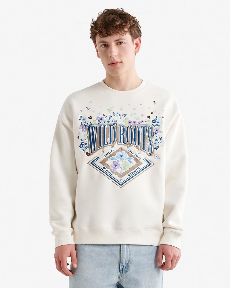 Floral Studio Fleece Crew