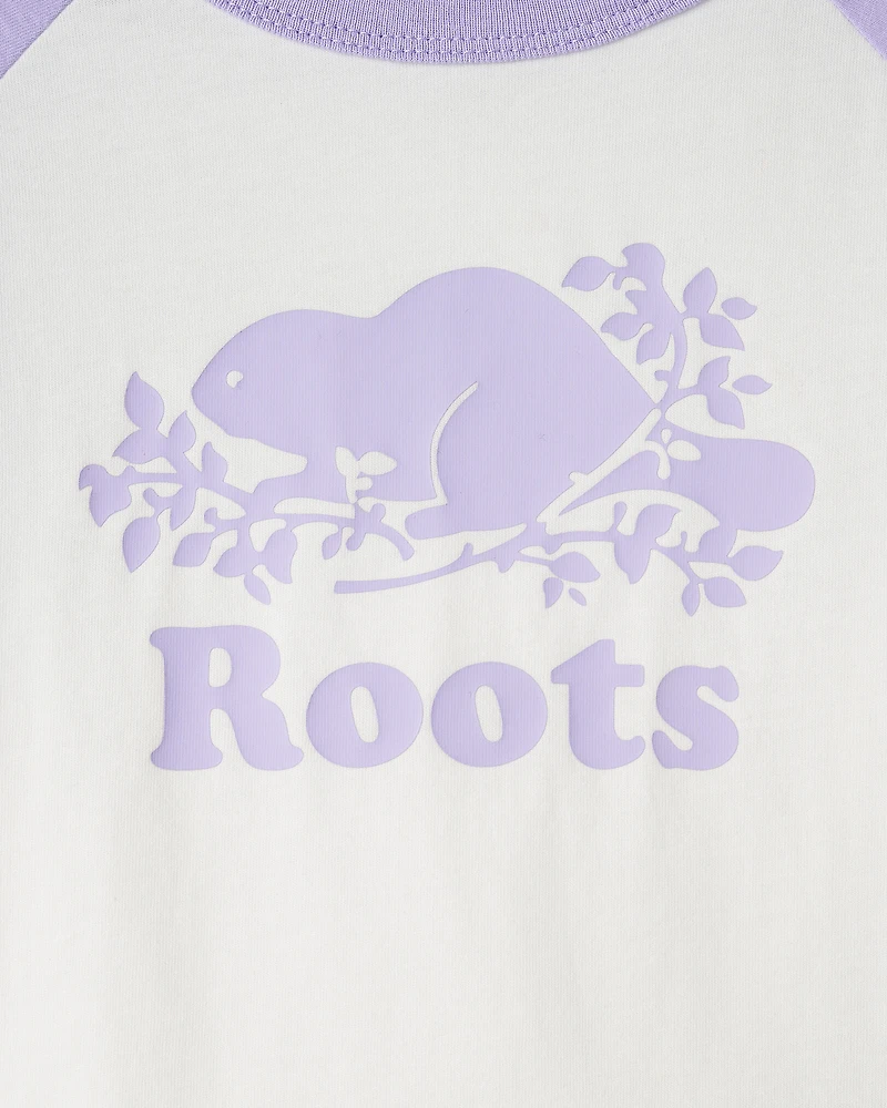 T-shirt style baseball à manches courtes Cooper pour tout-petits