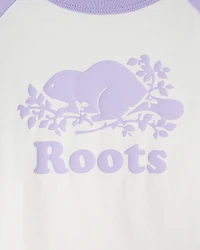 T-shirt style baseball à manches courtes Cooper pour tout-petits