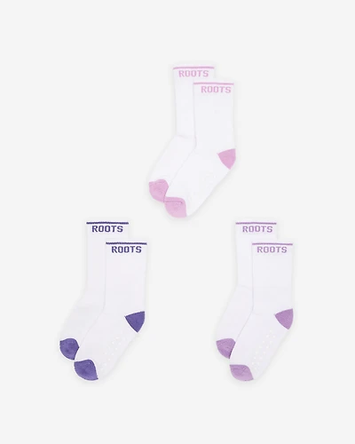 3 paires de chaussettes pop pour tout-petits et bébés
