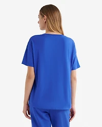 T-shirt décontracté en coton bio Cooper pour femme
