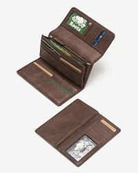 Grande pochette en cuir Tribe