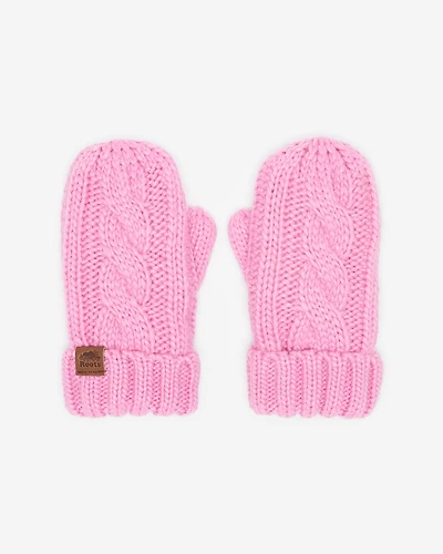 Kids Olivia Cable Mitten