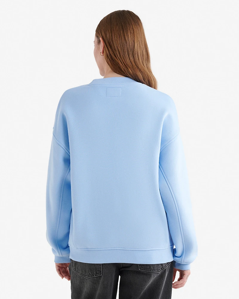 Chandail à col rond Un en molleton Nuage