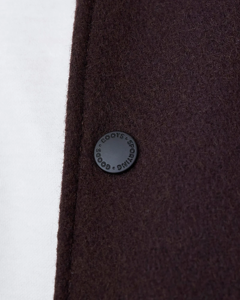 Blouson universitaire classique pour homme