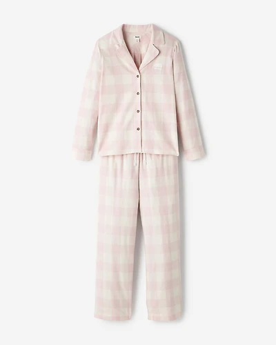 Ensemble pyjama à carreaux Park pour femmes
