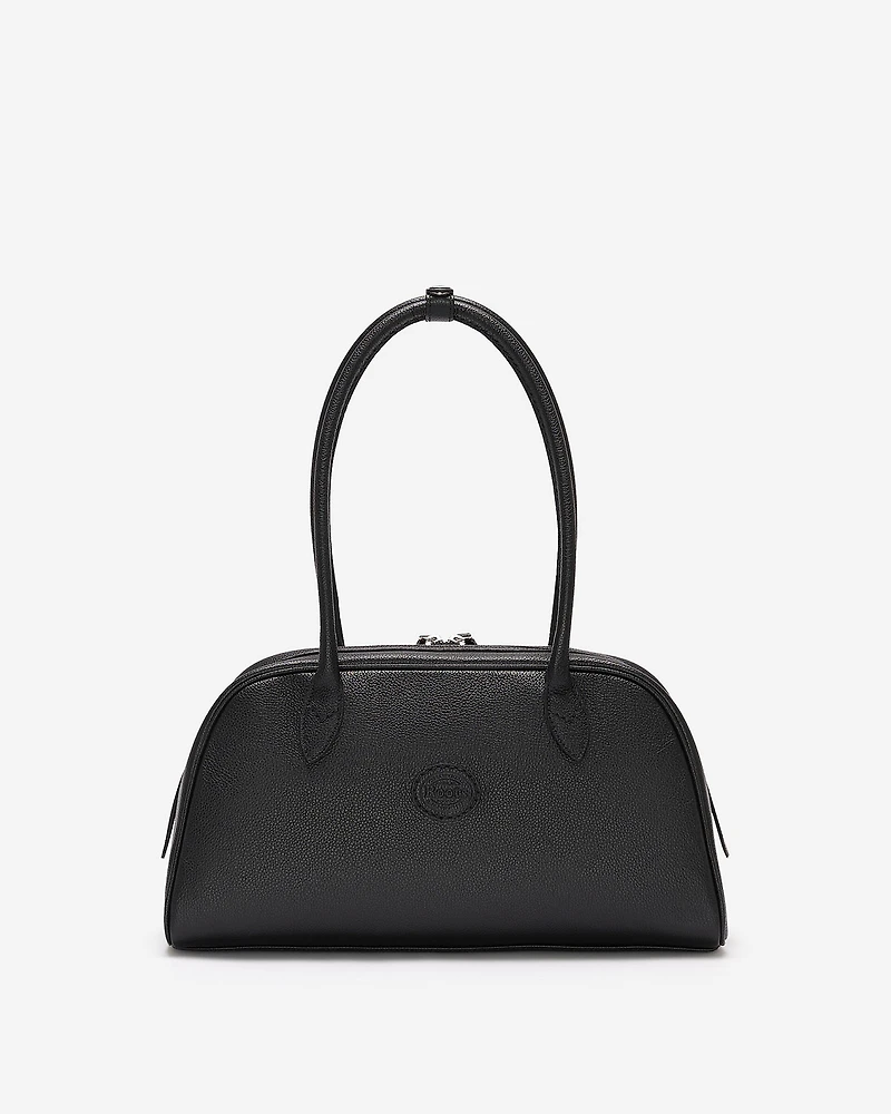 Sac à main style bowling en cuir Cervino