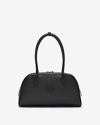 Sac à main style bowling en cuir Cervino