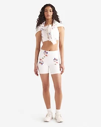 Soutien-gorge sport extensible floral Restore