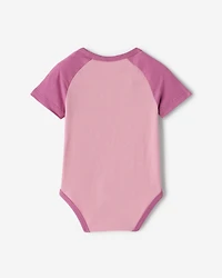 Combinaison style baseball Cooper en coton bio pour bébés