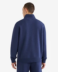 Chandail à glissière un quart original en coton bio