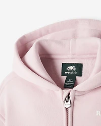 Chandail à capuchon et glissière en molleton Nuage pour tout-petits