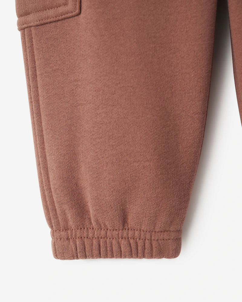 Pantalon cargo décontracté en molleton Nuage pour bébés