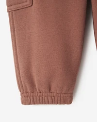 Pantalon cargo décontracté en molleton Nuage pour bébés