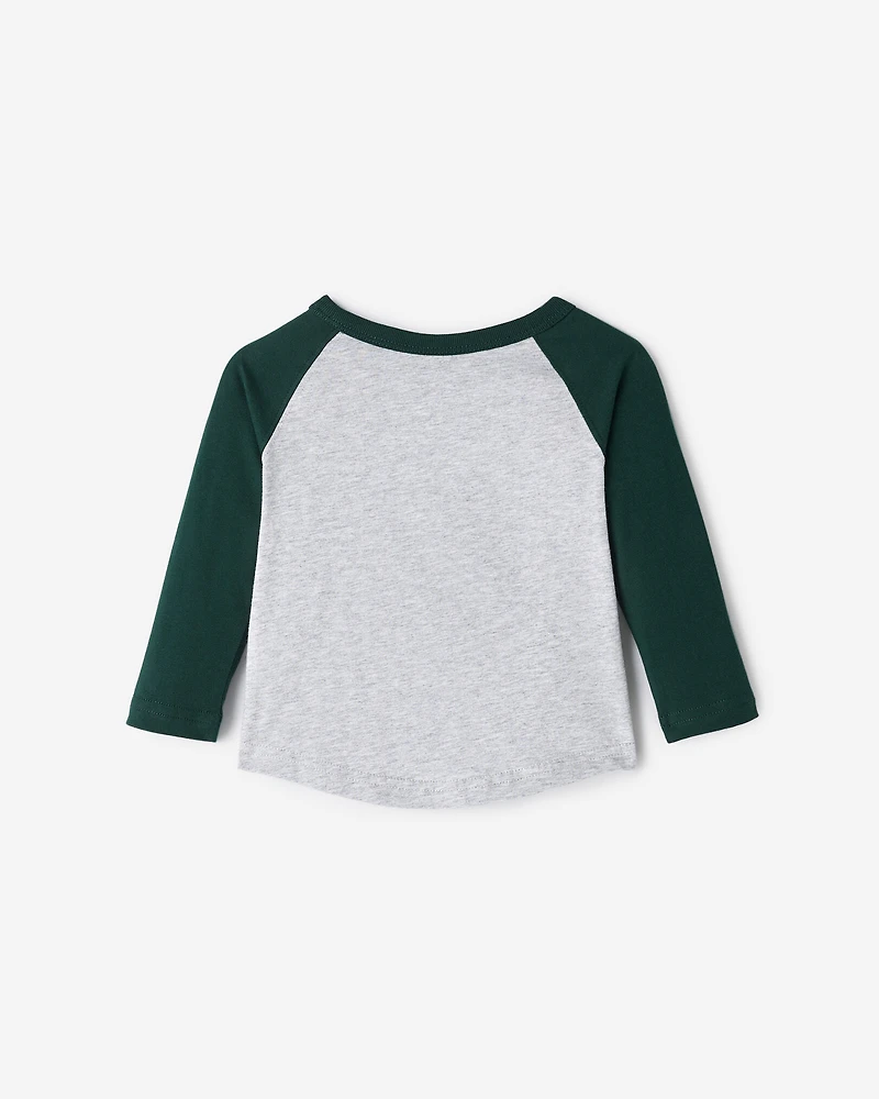 Baby Organic Cooper Baseball T-Shirt