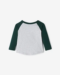 Baby Organic Cooper Baseball T-Shirt