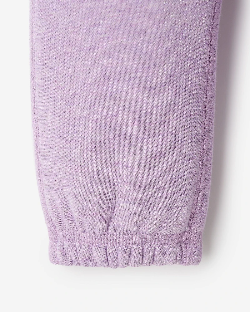 Pantalon original en molleton scintillant pour tout-petits