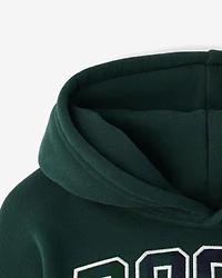 Toddler Plaid Applique Hoodie