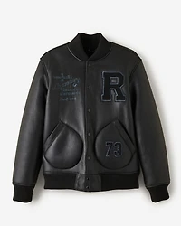 Shearling Varsity Jacket