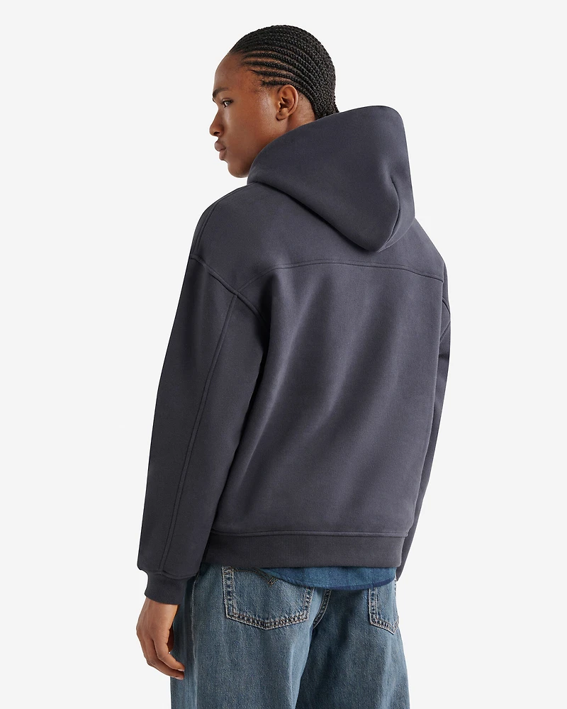 Chandail à capuchon en molleton nuage