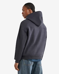 Chandail à capuchon en molleton nuage