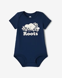 Baby Organic Cooper Beaver Bodysuit