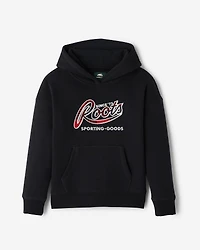 Kids Plaid Applique Hoodie
