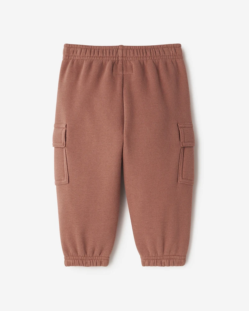 Pantalon cargo décontracté en molleton Nuage pour bébés