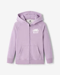 Chandail à capuchon original scintillant pour enfants