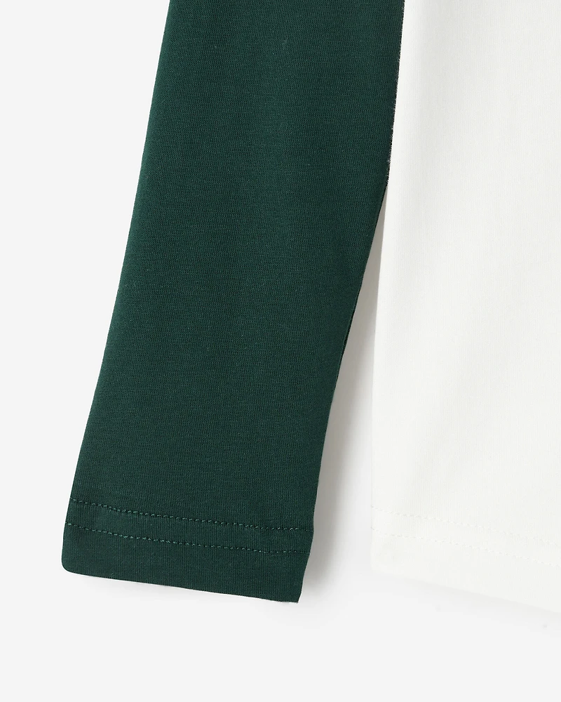 Toddler Organic Cooper Baseball T-Shirt