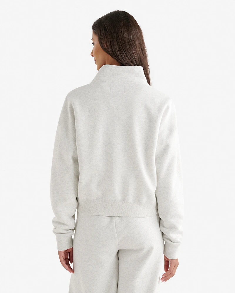 Blouson d’athlétisme à glissière en coton bio Cooper