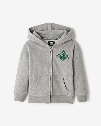 Toddler Beaver Canoe Relaxed Full Zip Hoodie