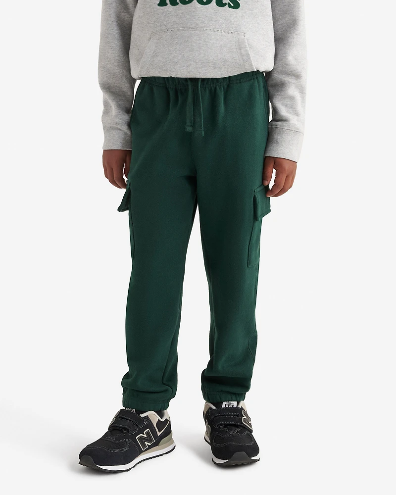 Kids Organic Cooper Relaxed Cargo Sweatpant