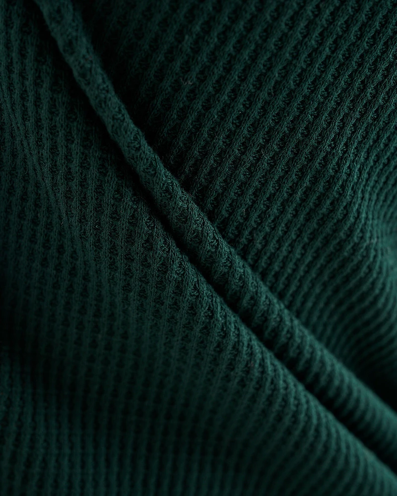 Waffle Long Sleeve Top