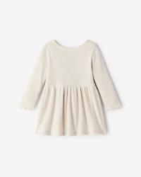 Baby Cooper Sparkle Rib Dress