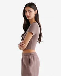 T-shirt court en tricot Renew