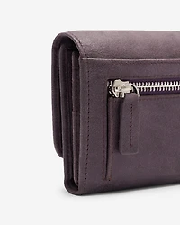 Grande pochette en cuir Tribe
